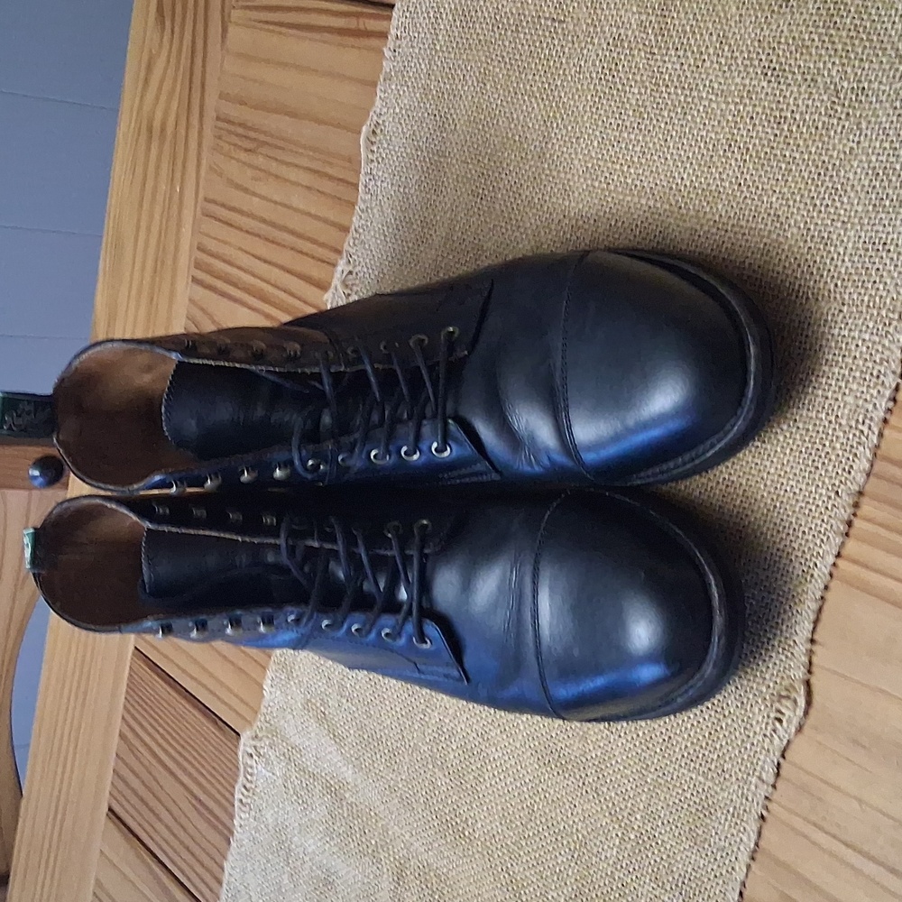 Polo by Ralph Lauren Black Leather Bryson Boots